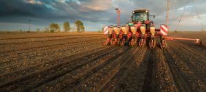 Tractor In Field