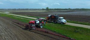 Chemical fertilizer equipment